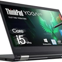 Lenovo ThinkPad Yoga 370 13.3" Laptop - Intel i5-7300U 2.6 GHz, 8GB RAM, 256GB SSD, Win 11 Pro